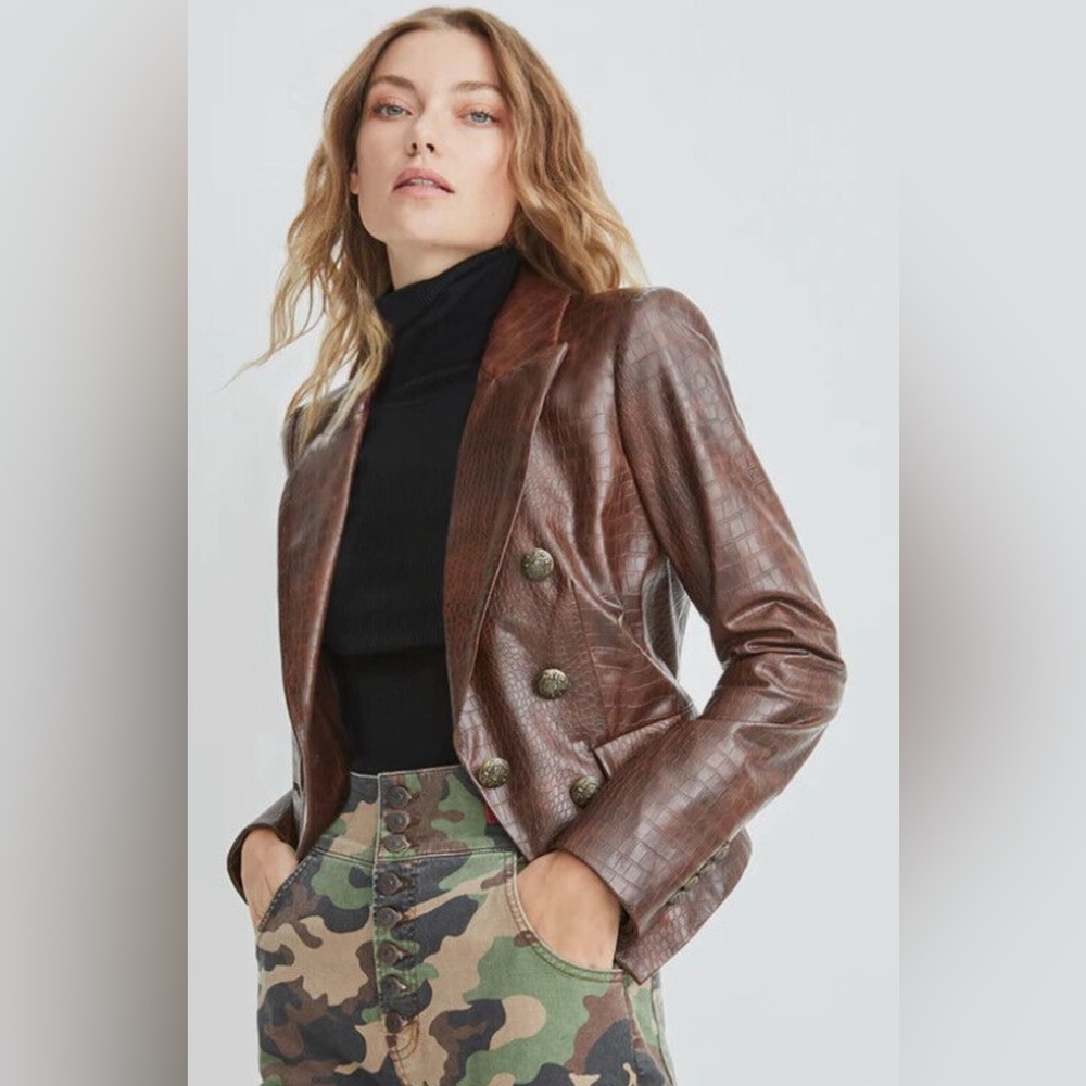 New VERONICA BEARD Cooke Dickey Jacket in Chickory Size 4 - Picture 2 of 12